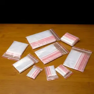 100pcs Small Zip Lock Bags, Reusable Transparent Polyethylene Vacuum Bags, 0.08mm Thickness, Hand Wash Shoe Storage Solution
