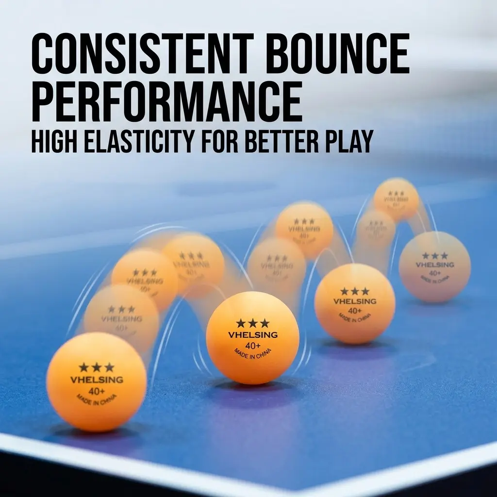 50-Pack Table Tennis Balls, High Elasticity Durable, Ideal for Home Leisure, Family Fun, Parent-Child Entertainment, Sports Equipment