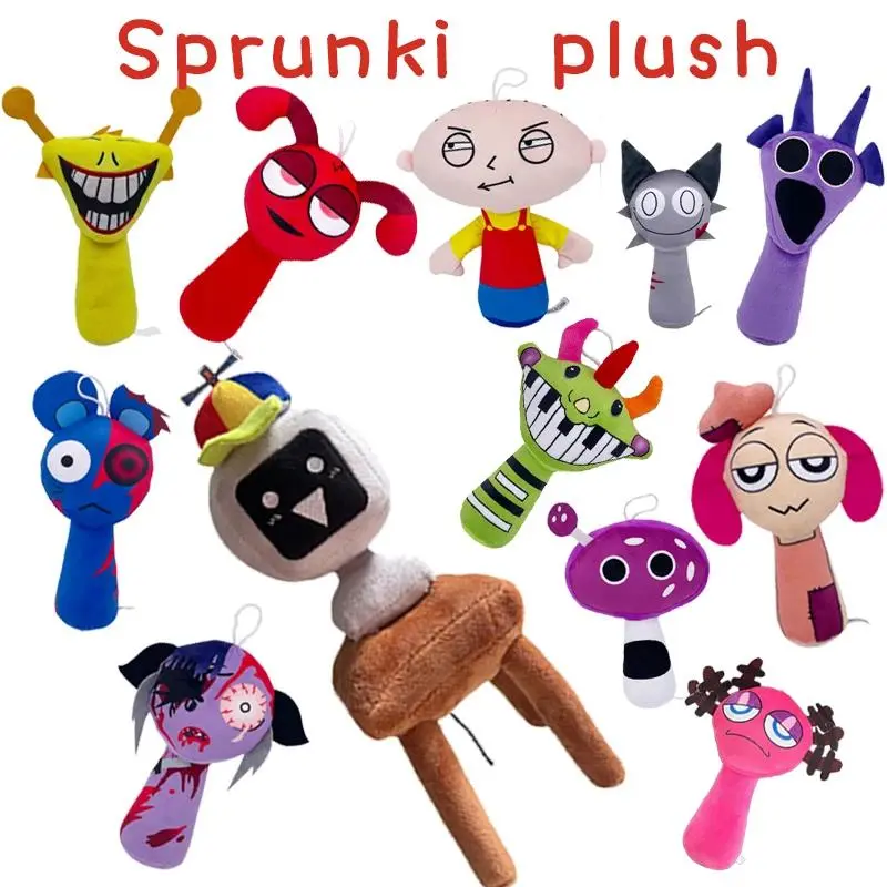 Sprunki Plush Sprunki Plush Toys Game Plush Doll Sprunki Game Cartoon Kid Birthday Gifts Stuffed Dolls Christmas Gift