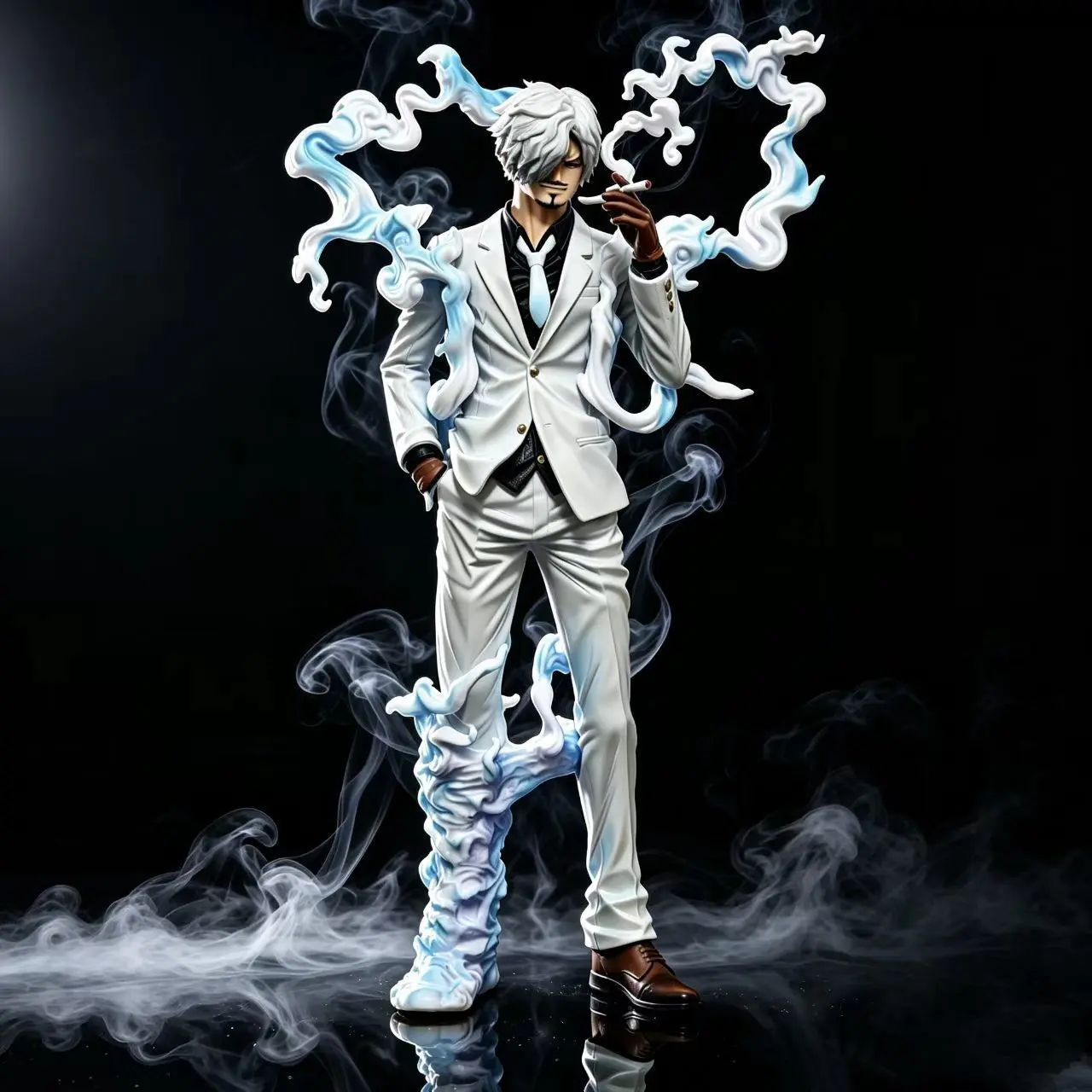 One Piece Figure Sanji Nico Robin Gk Statue, Anime Collectible Model, Desktop Decor, Trendy Handmade Toy, Perfect Gift for Fans