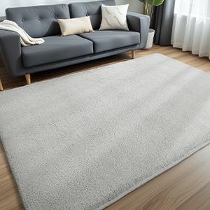 FAMVAL Large Size Plush Rugs Big Fluffy Area Rug Non-slip Soft Shaggy Ultra-comfortable Cool Carpet Mats for Living room Bedroom Nursery Home Decor Light Gray Christmas gifts FAMVAL Large Size Plush Rugs Big Fluffy Area Rug Non-slip Soft Shaggy Ultra-comfortable Cool Carpet Mats for Living room Bedroom Nursery Home Decor Light Gray Christmas gifts