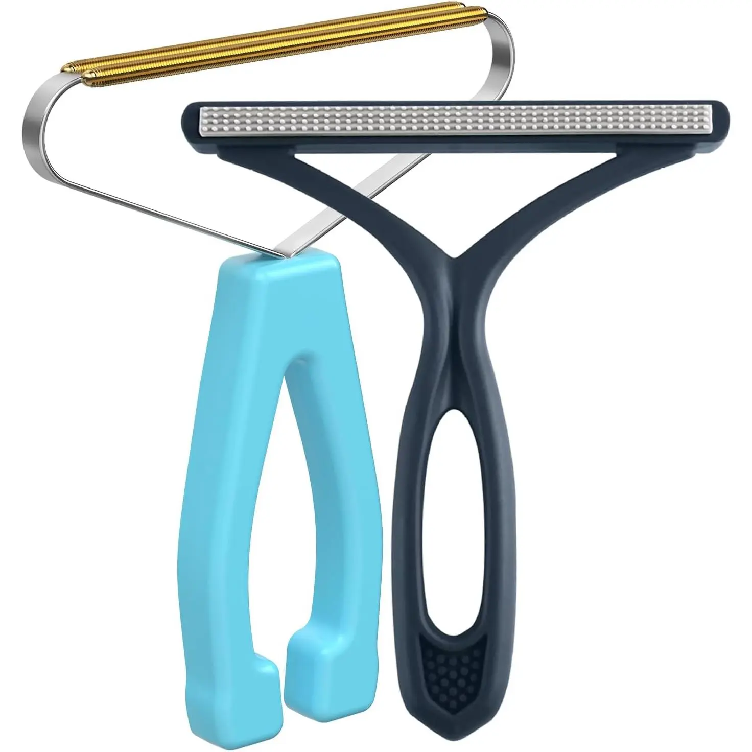 Manual Power Pet Hair Remover with Flat Edge & Plastic Teeth - Reusable Fabric Shaver, Lint Cleaner, Carpet Rake for Rugs, Couch, Pet Towers (Home Supplies, Party Gift Option)