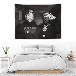 Flag $Uicideboys Music Album Poster Tapestry Wall Hanging For Bedroom, Living Room & Dorm Decor Hanging Lightweight