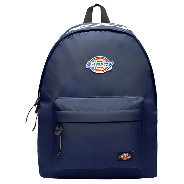 Dickies Casual Sport Backpack for Men and Women, Fashionable Navy Blue Canvas Unisex Bag