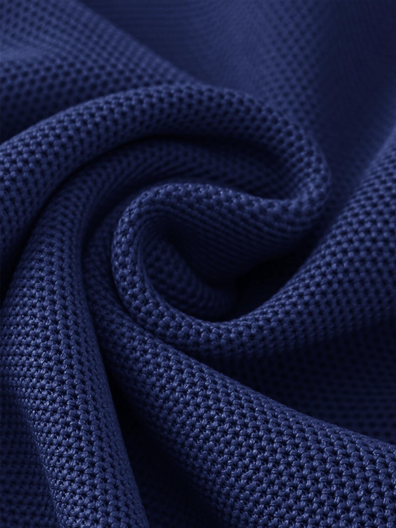 Men's Regular Fit Letter Print Skull Rabbit Contrast Trim Polo Shirt, Casual Short Sleeve Half Zip Top for Summer, Fashion Men's Clothes for Daily Wear, Menswear