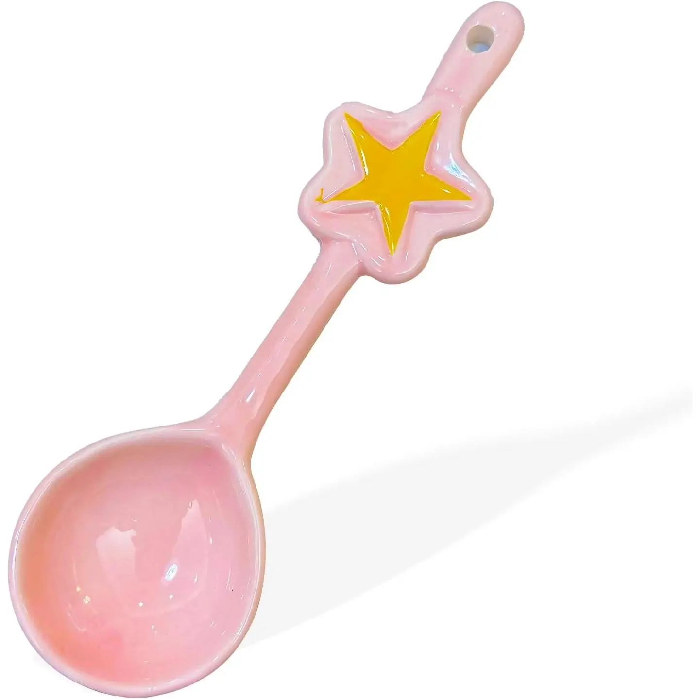 Cute  Ceramic Spoons –  Moon Ladle & Stirring Spoon – Kawaii Magical Girl Style Kitchen Utensils