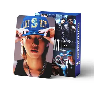 55PCS LNGSHOT Kpop Group 4SHOVILLE Photocards Card Set JAY PARK LOMO Cards