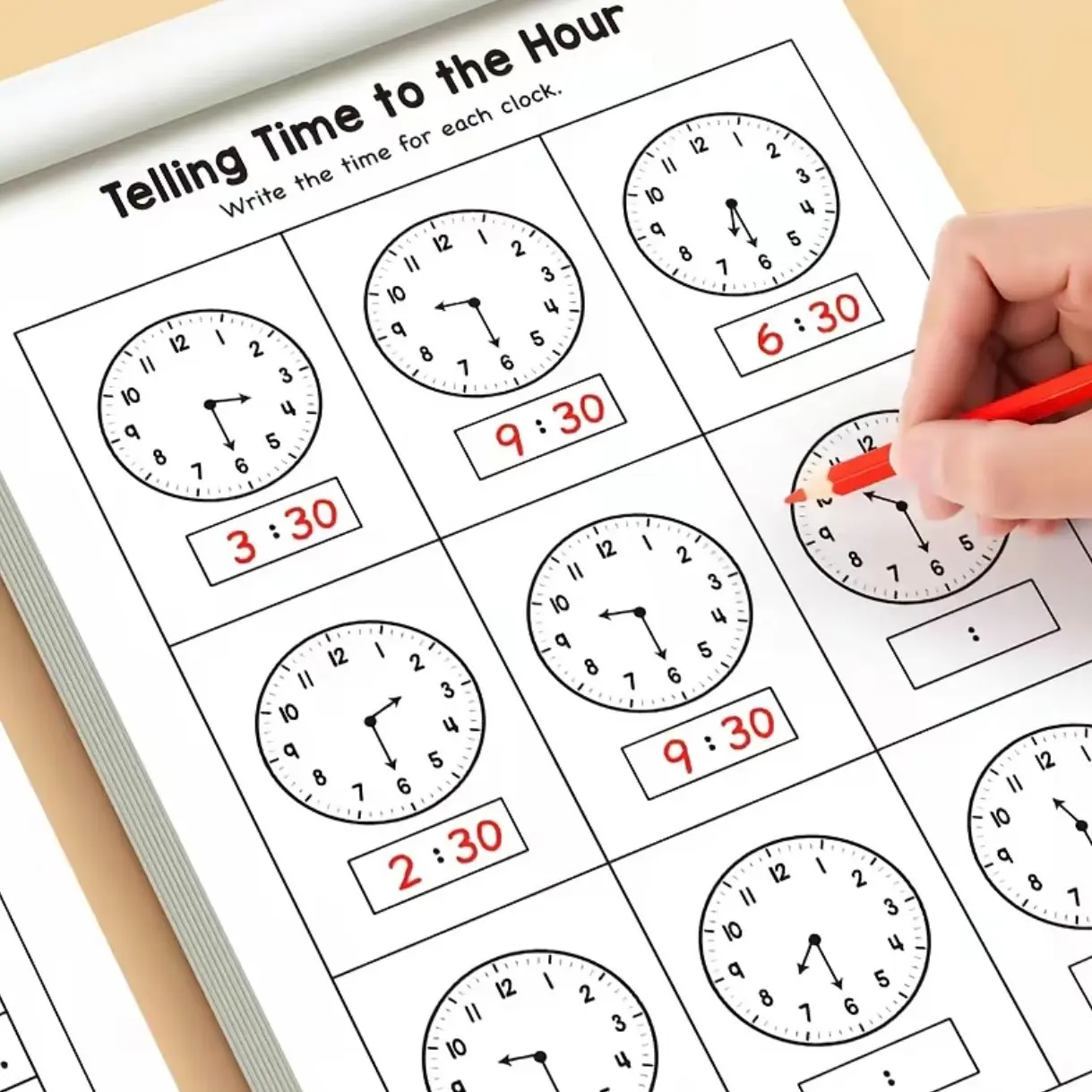 Learn to Read Clocks for Kids - Time Telling Guide, Teaches Both Analog And Digital Clock Reading, Analog & Digital Skills, HoursMinutes Seconds, Daily Schedules for YoungLearners, Ideal For Early Learning And Skill Development, Learning Materials