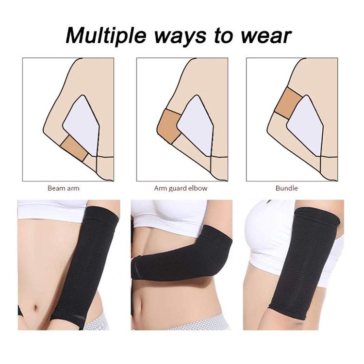 Plastic pressure yoga arm sleeve light beam arm elastic sleeve elbow sleeve pressure ice sleeve