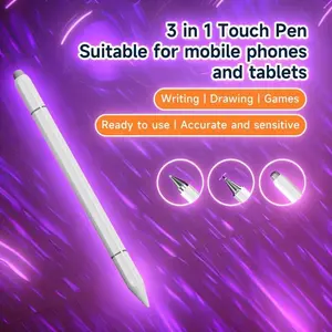 Universal Capacitive Stylus Pen, Touch Screen Pen, Abs Material, Battery-Free, Precise Touch, Compatible with Phones and Tablets, Ideal for Drawing and Writing