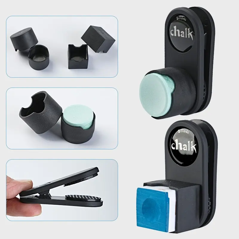 Strong Magnetic Billiard Cue Tip Holder, Silent Design, Genuine Strong Magnetism, Table Tennis Eraser Clip, Magnetic Attachment, Billiard Accessories
