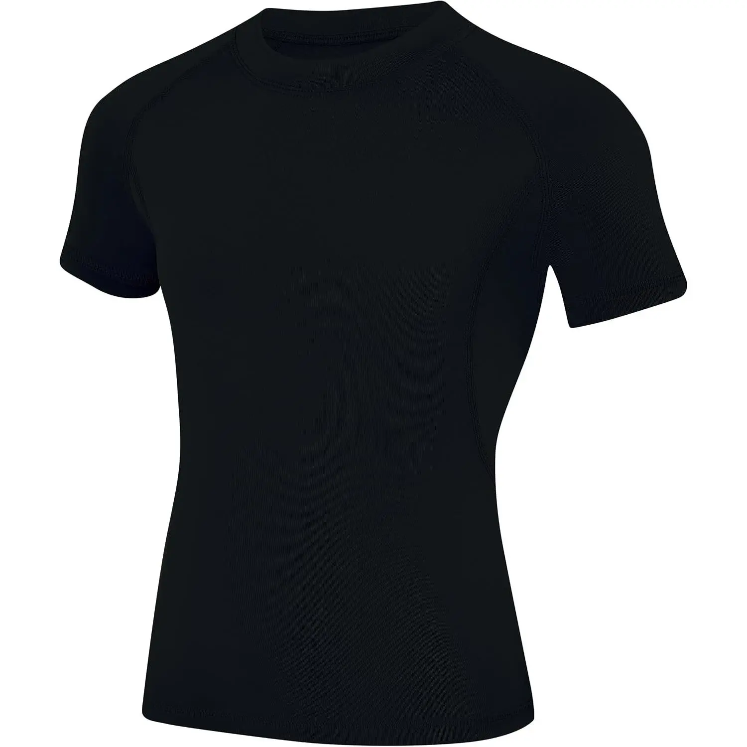 Youth Boys Compression Shirt Short Sleeve Kids Quick Dry Base Layer Undershirt Basketball Athletic T-Shirt
