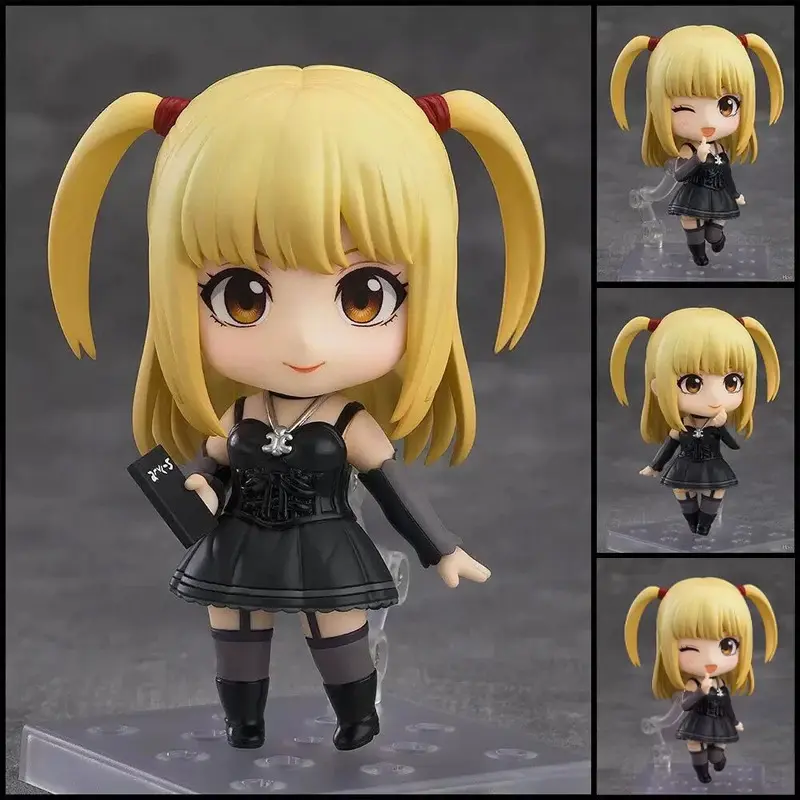 10cm Death Note Q Version Nendoroid 2674 Misa Amane Anime Articulated Action Figures Desktop Ornament Model Toy Collectible Gift