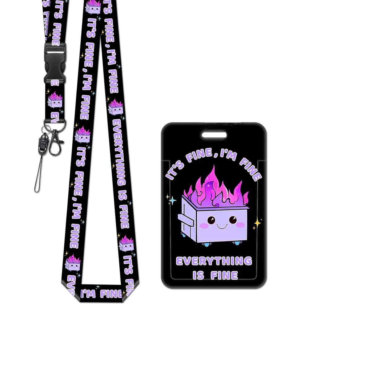 Teacher Office ID Badge Lanyard, Nurse Neck Strap, Doctor Name Card Protector, Anti-Loss Phone Cord, Car Key Chain, Medical Assistant Badge Holder