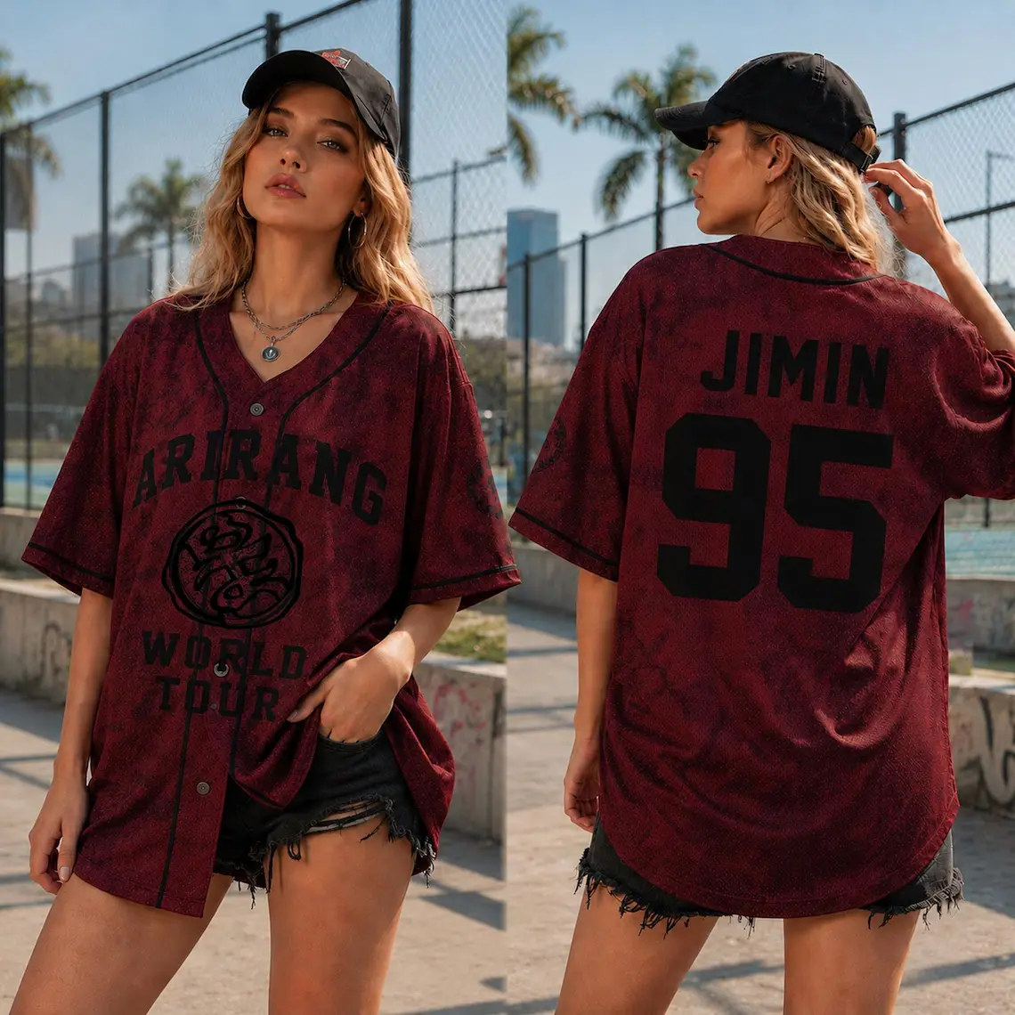 2026 World Tour Baseball Uniforms, Personalized K-pop Concert T-Shirts,Fan Support Clothing, Essential for Concert Appearances