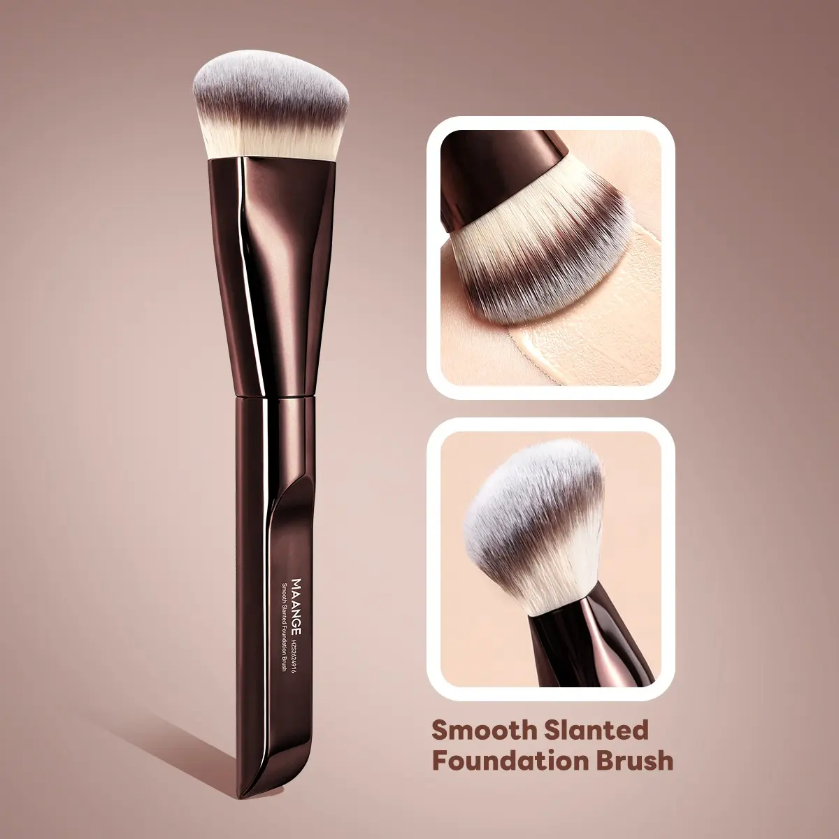 Maange Makeup Brush Set, Foundation Brush, Contour Brush, Concealer Brush, Highlighter Brush, Daily Use, Liquid & Kabuki Foundation, Face Makeup Brush, Cosmetic Brushes