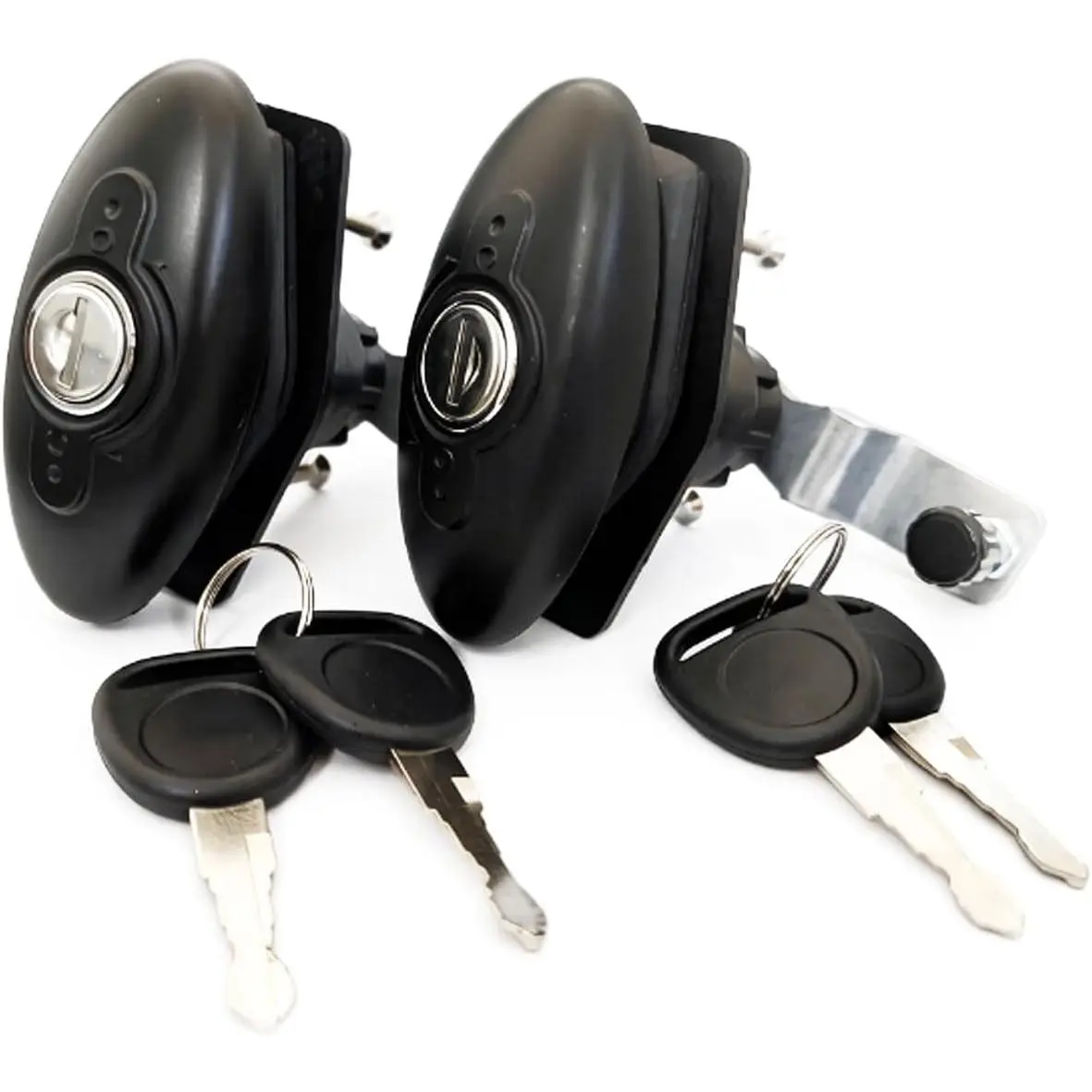 2 Pack T-Handle Compression Latch Set for RV Camper Tool Box Storage, Trailer Locks for RV Users, Ideal for Truck Compartment