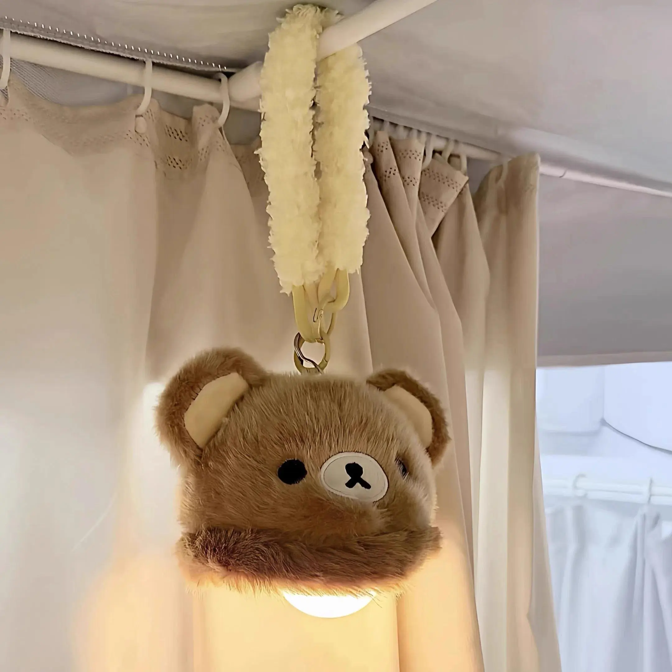 Rilakkuma Night Light Series Dormitory Hanging Bed Light Small Night Light Plush Toy Light Room Decorated Birthday present