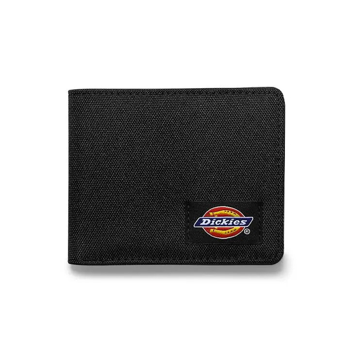 Dickies Retro Short Canvas Logo Bag - Unisex Small Pouches, Men's Wallets and Cardholder in Black