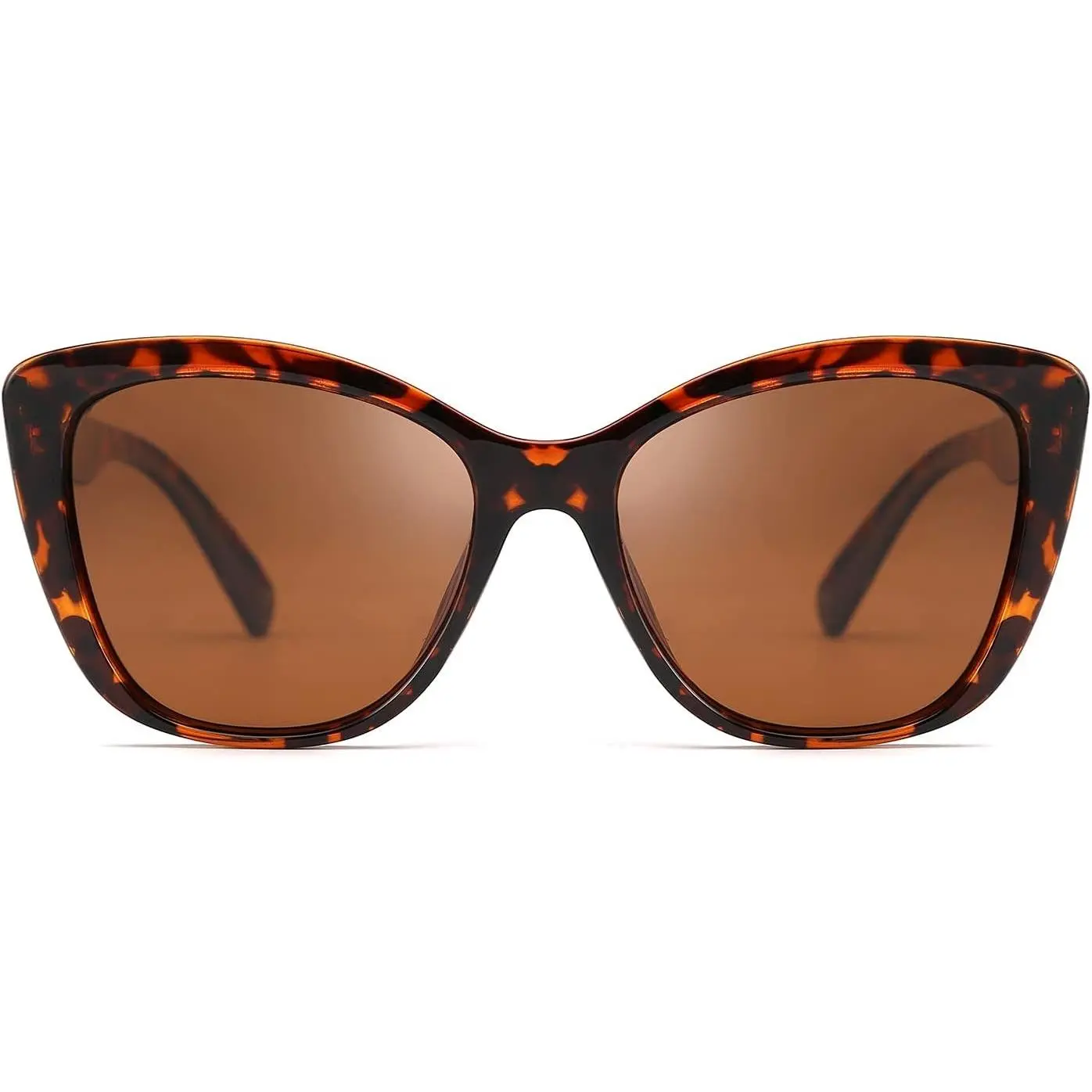Polarized Vintage Sunglasses American Womens Square Jackie O Cat Eye Sunglasses B2451
