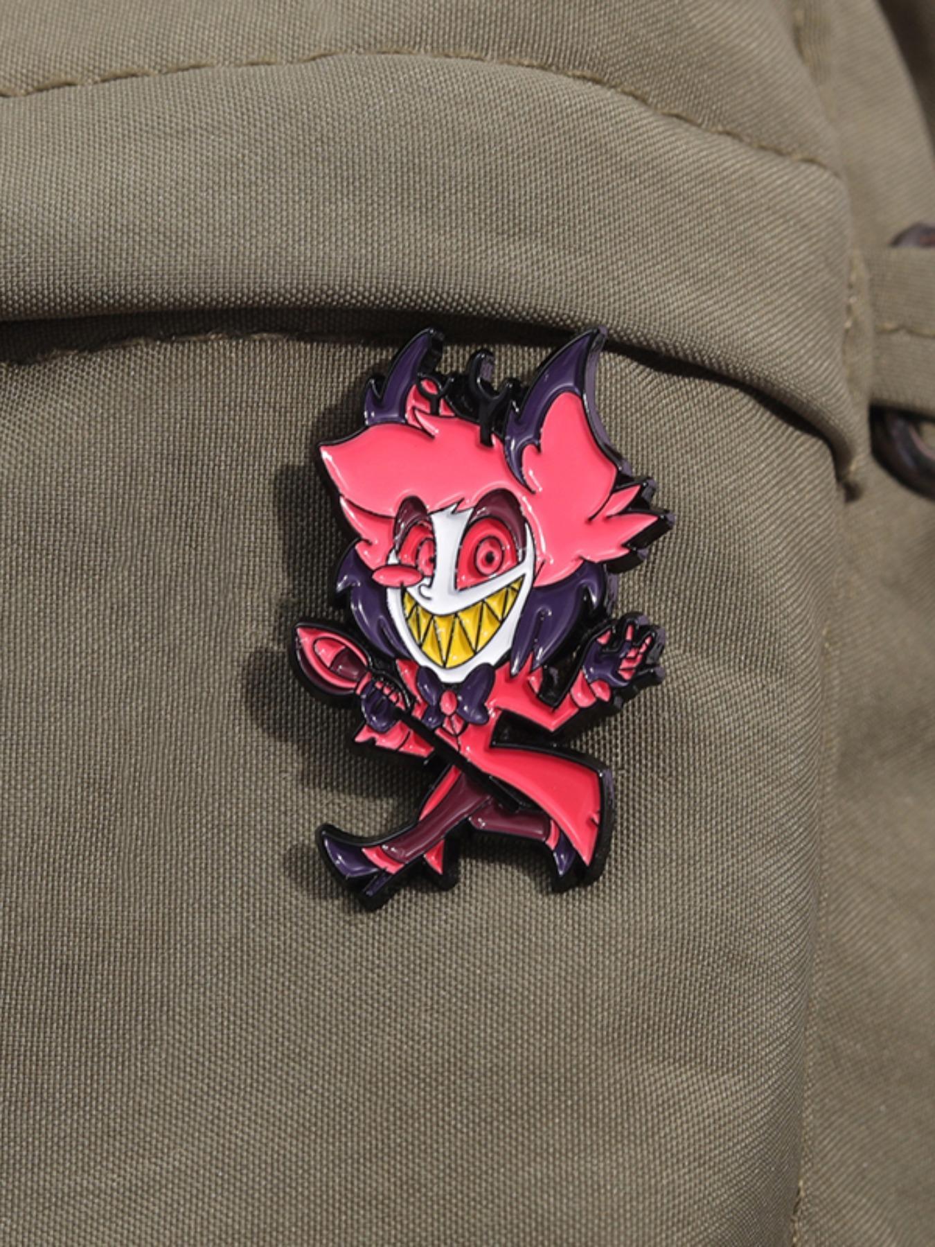 Cartoon Character Design Brooch, Cute Enamel Pin for Daily Clothing Decor, Trendy All-match & Exquisite Brooch for Birthday Gift, Durable Metal Pins