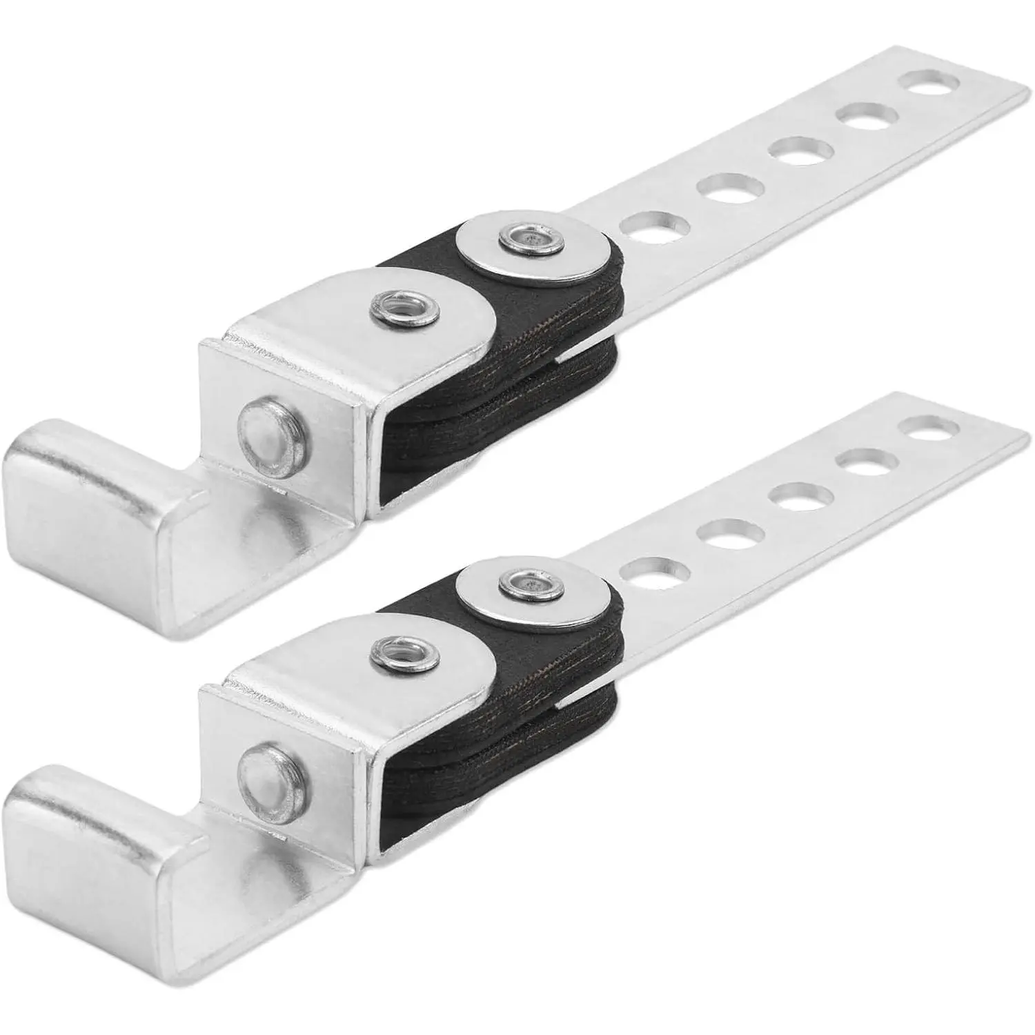 2-Pack Swivel Exhaust Hangers - Universal Rotating Muffler Brackets Universal Fit