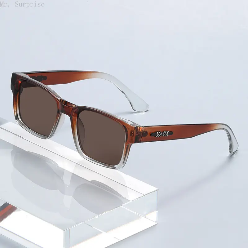 Square Sunglasses with Polarised Lens, Lightweight Unisex Tortoise Shell CP Frame for Outdoor, Beach & Everyday Styling, Casual, Cp Insert