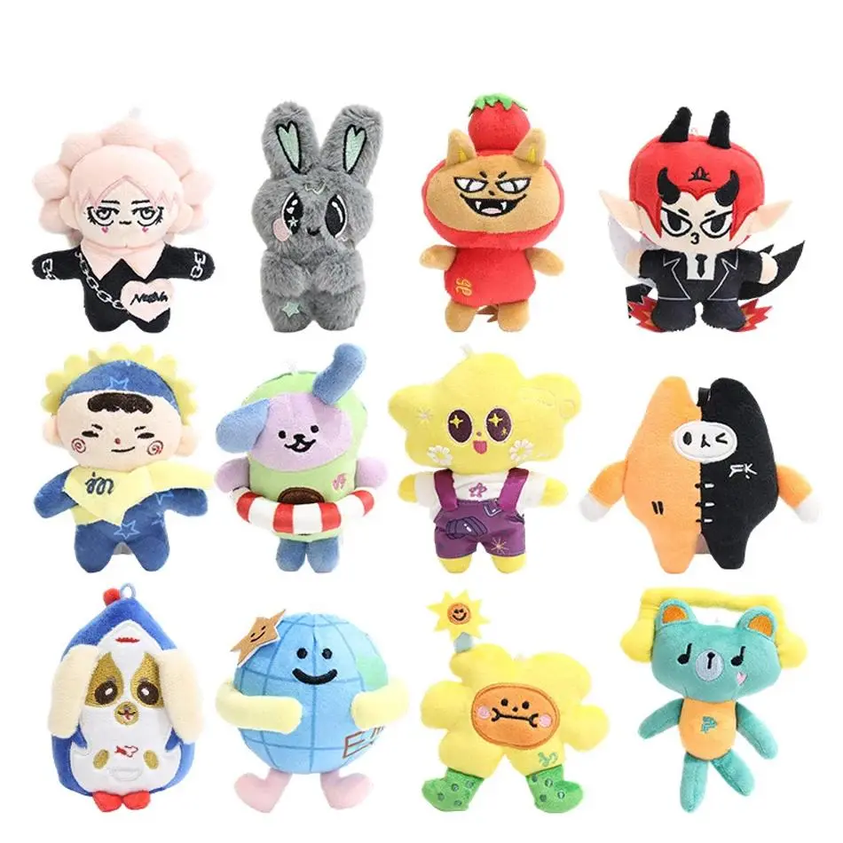 12pc eries Plush Pendant Doll  Win PondPhuwin FirstKhaotung JoongDunk JimmySea Jossgawin Plush Gift