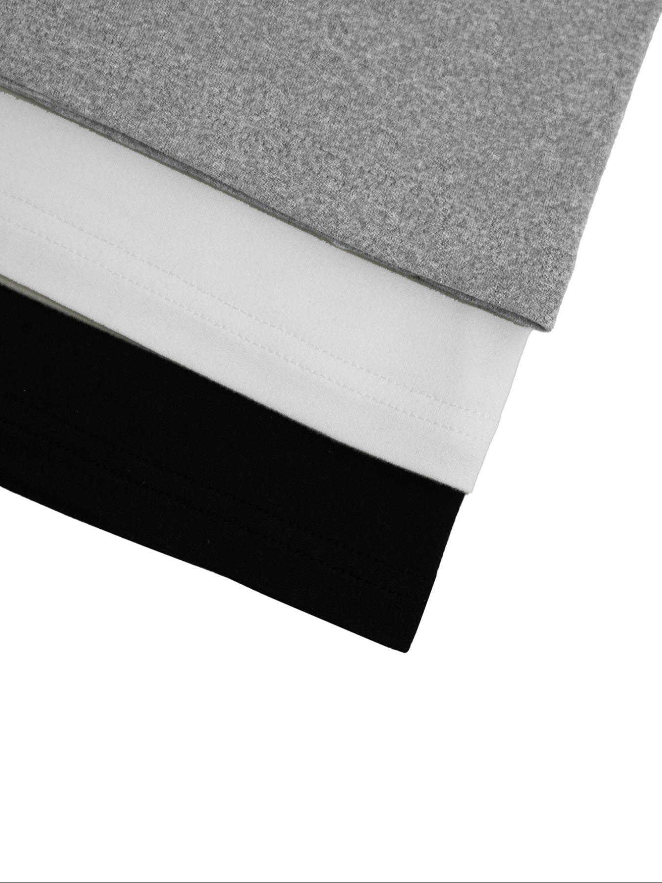 Women's Solid Color Tee, Casual Basic Short Sleeve T-shirt for Daily Wear, Ladies Clothes for All Seasons