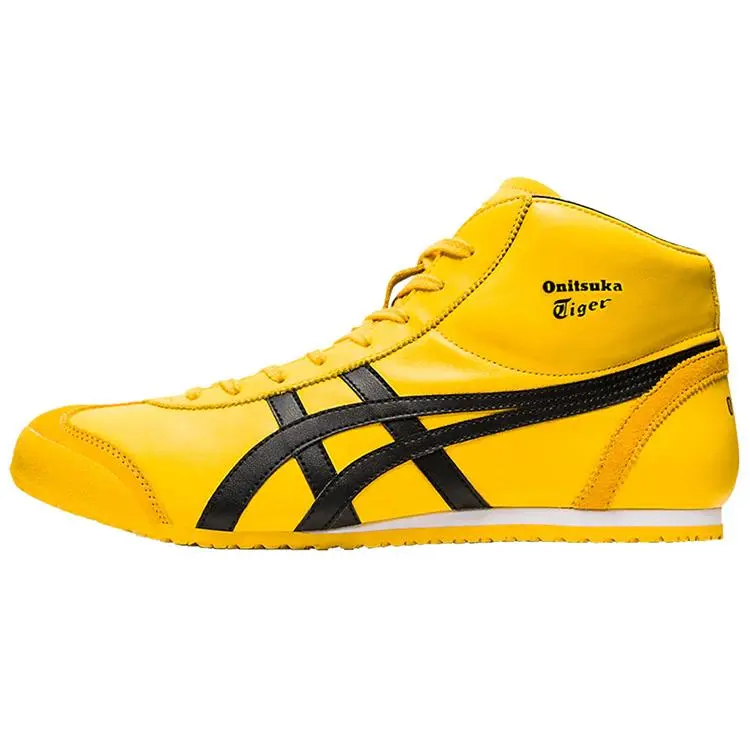 Onitsuka Tiger Mexico 66 SD MR Mid-Top Casual Rubber Footwear - Unisex Comfortable, Grippy, Supportive Trending House White Official Maison Mihara Verifiable Shoes with Global Authentication Credentials