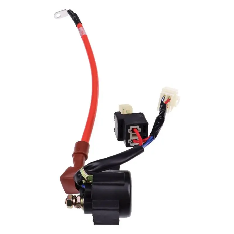 FridayParts Plug-In Power Control Relay Unit Starter Solenoid Relay 37710-115-0000 for HiSun, Massimo, Menards Bennche Bighorn UTV Models 400, 500, 700 MSU 500