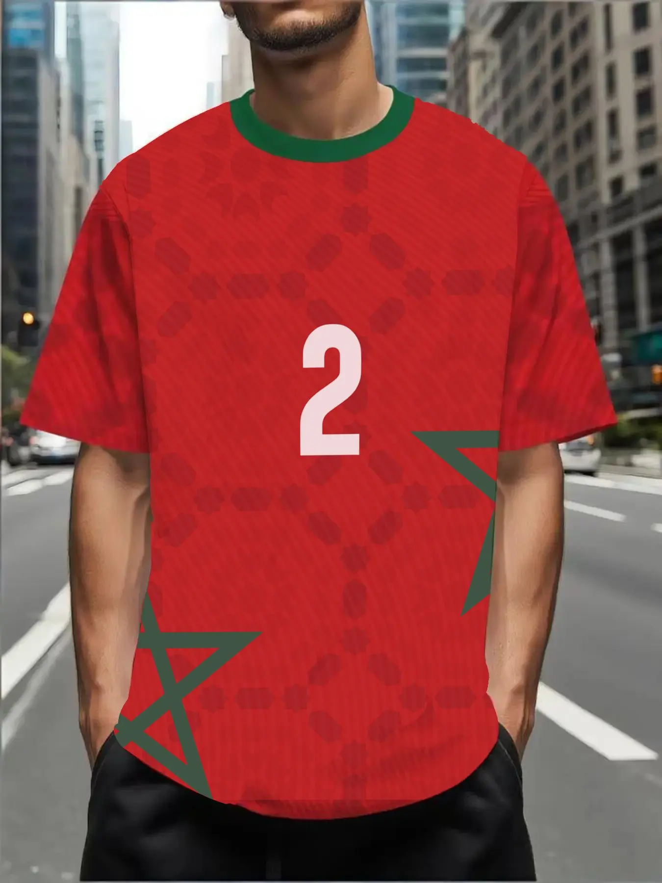 Men's Training Top, Fashion Casual Short Sleeve T-Shirt, Moroccan Style, Ideal for Outdoor Activities, Perfect Gift for Boyfriend, Active T Shirts, Casual Sporty Shirt