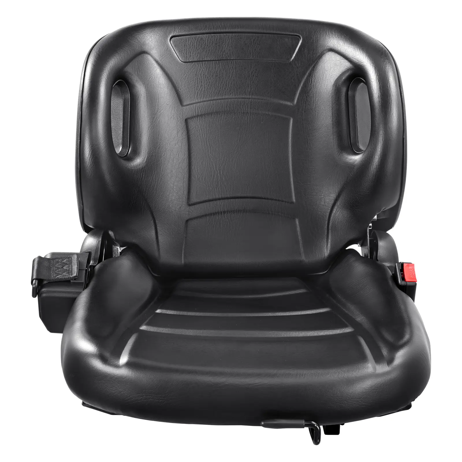 Universal Forklift Seat, Micro Switch and Seatbelt, Tractor Seat with Adjustable Angle Back, Safety-First Driving, Extended Slot, For Tractor Loader Excavator