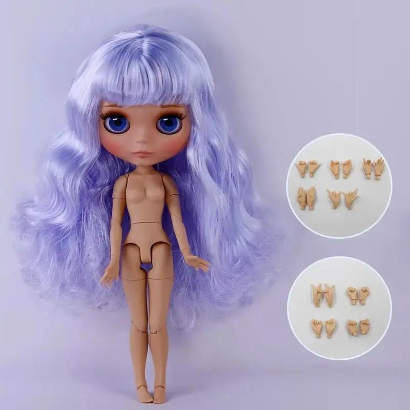 ICY DBS Blyth Doll Tan Skin Matte Face With Eyebrows Special Price 1/6 BJD JOINT body Neo Anime