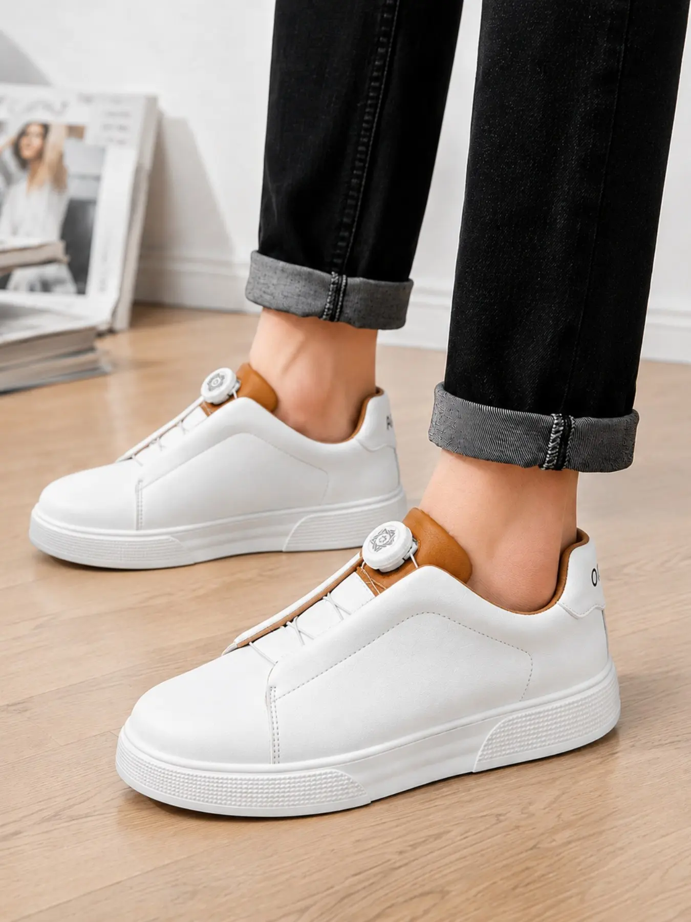 Men's Mech Style Coconut Shoes, Summer Breathable Mesh Slip-On Sneakers, Outdoor Anti-Slip Thick Sole Sports Casual Shoes