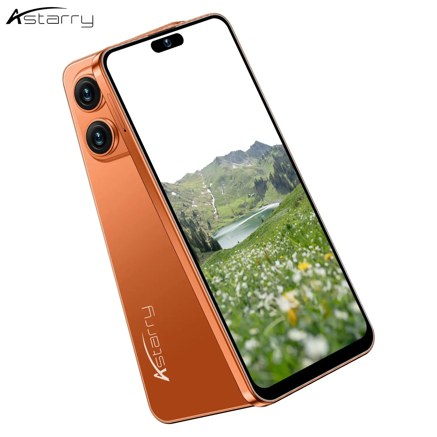 Astarry-4g Ultra-Thin Mobile Smartphone, 6.93-Inch Large Screen, 8-Core Mtk6762, 6gb+64GB, Android 12, 5000mah, Dual Sim, WiFi Bluetooth-compatible