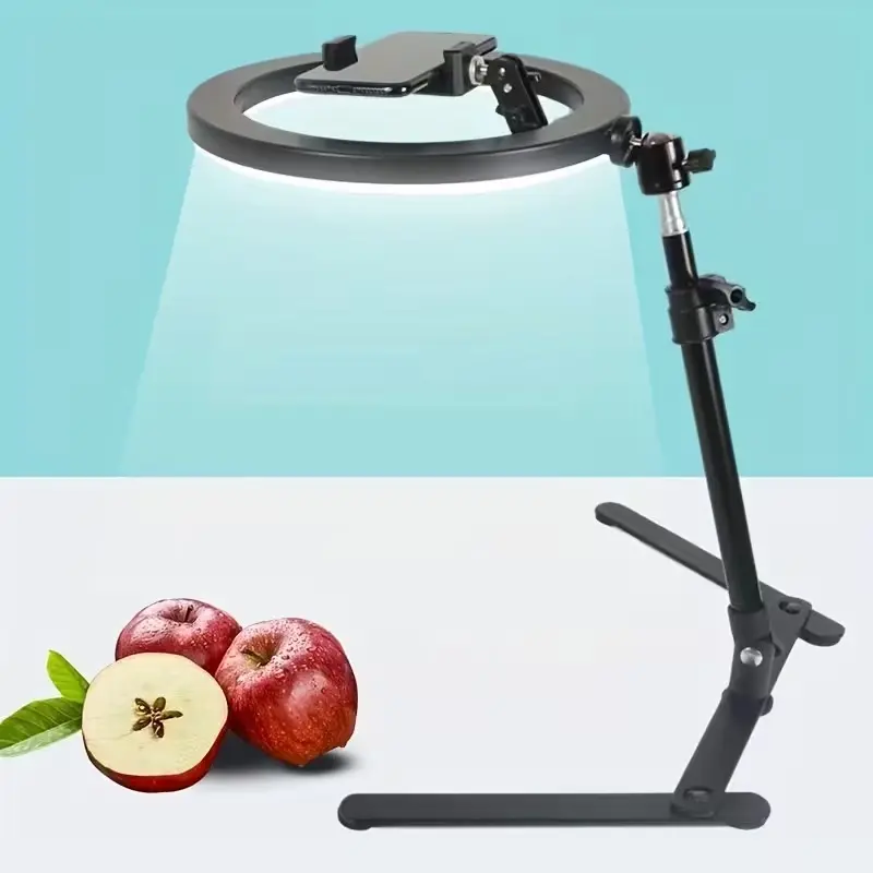 10 Inch Overhead Camera Tripod Stand, Dx260 Model, Lightweight Design, Ideal for Photography & Videography, Stable Support for Cameras