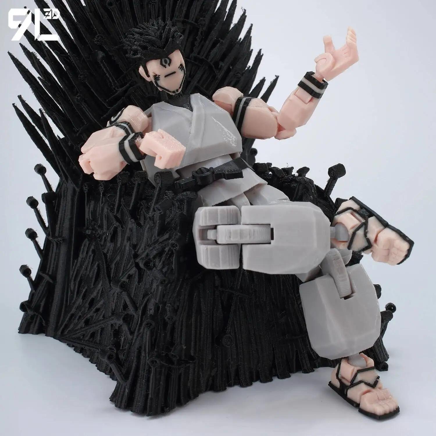 9L 3D Printed Anime Jujutsu Kaisen Sukuna Lucky13 Dummy 13 Movable Shapeshift T13 Action Figures Mannequin Toys for Collectors