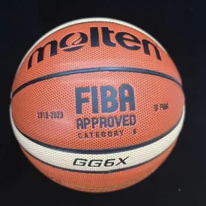 Molten Gg6x Size 6 Basketball, Fiba Approved, Indoor Outdoor Training Match Ball, Durable Design, Ideal for Players & Coaches