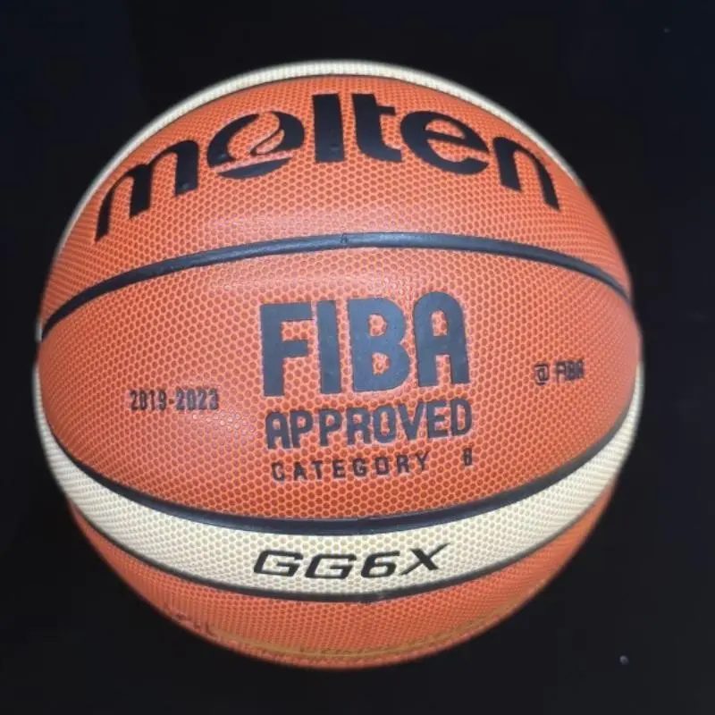 Molten Gg6x Size 6 Basketball, Fiba Approved, Indoor Outdoor Training Match Ball, Durable Design, Ideal for Players & Coaches, Basketball Equipment, Ball Sports Equipment