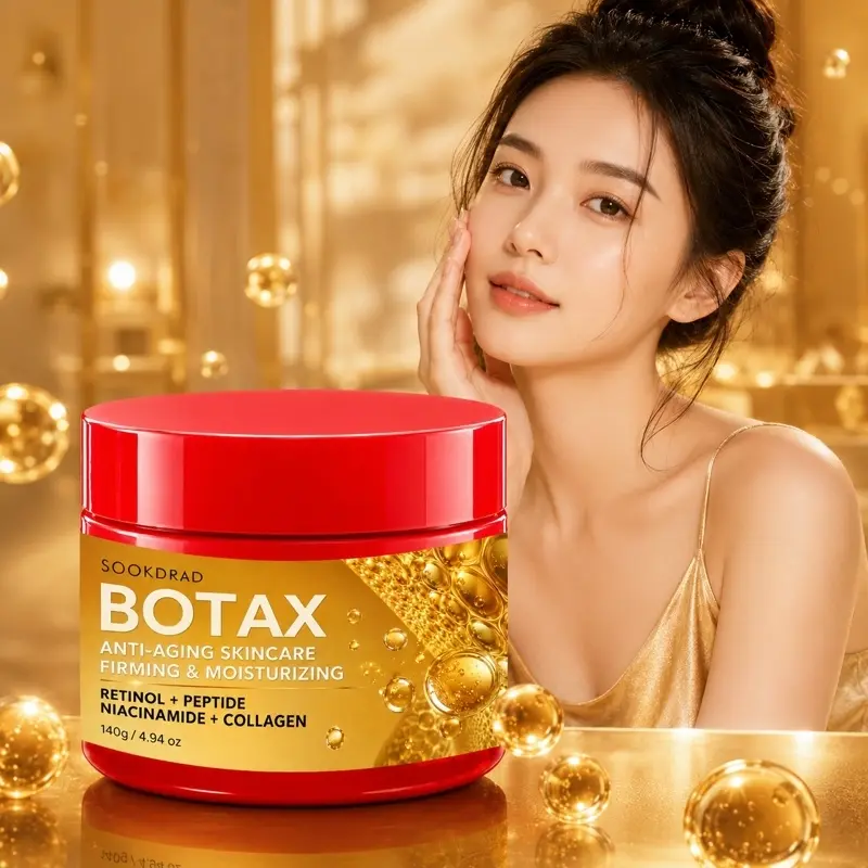Botax Anti-Aging Skincare Firming Hydrating Moisturizing Cream, With Retinol, Peptide, Niacinamide, Collagen, 140g