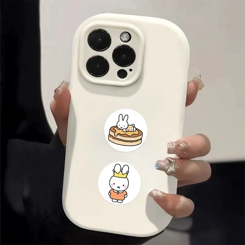 500Pcs Kawaii Miffy Rabbit Sticker Seal Sticker Cartoon Rabbit Roll Sticker Cartoon Ins-style Planner Decoration Gift