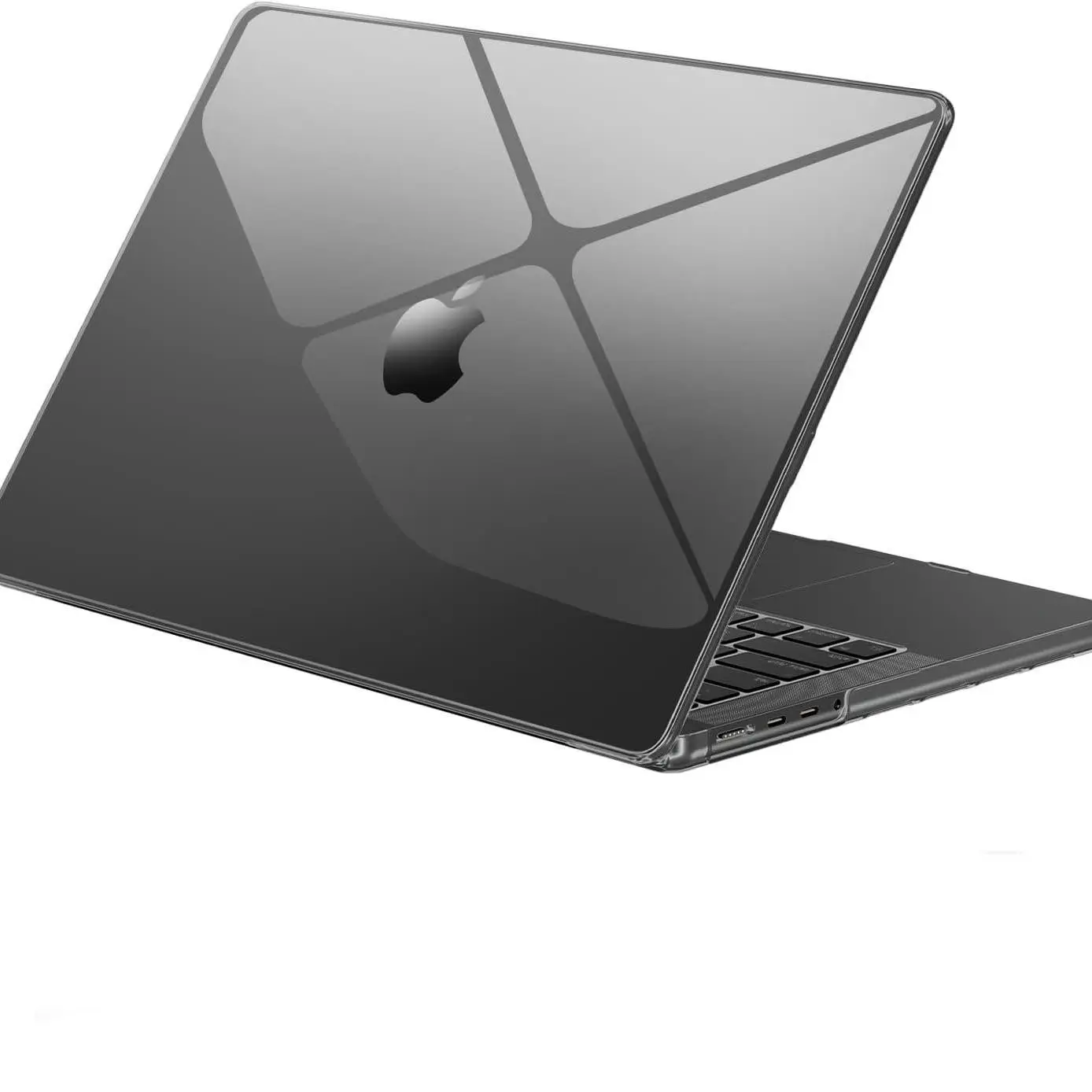 Fashionable Scratch-Resistant Hard Case for Macbook Neo/pro & Air, 13.3 Air/Air13.6/Pro 13/pro16/Pro14/Air 15Transparent Tsa Compliant, Durable Protective Shell, Anti-Slip Feet, Lightweight Plastic