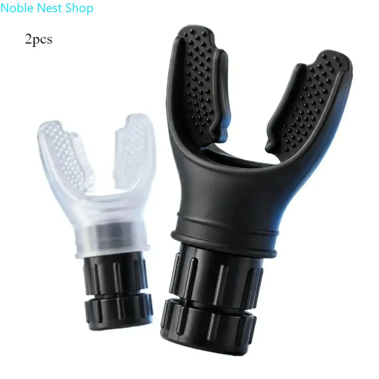 2 Pack Portable Breathing Exercise Trainer with Adjustable Resistance, Lightweight Washable Home Fitness Tool for Respiratory Strength
