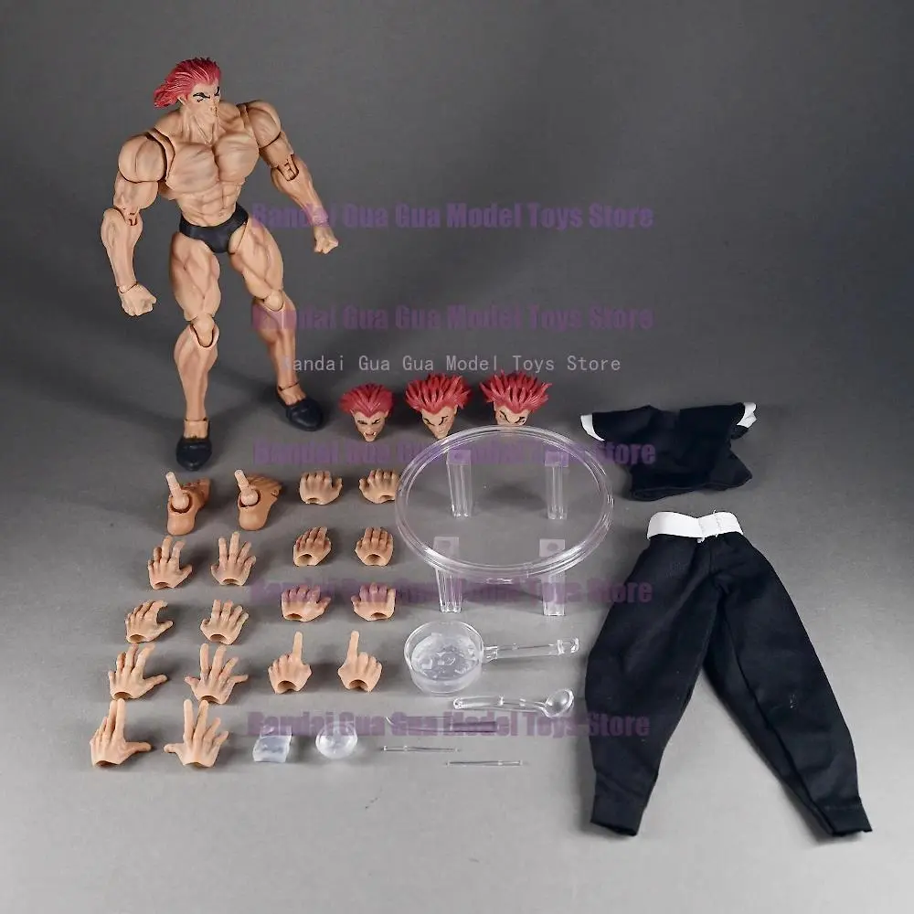 New Hanma Baki Hanma Yujirō Yuujiro Articulated Action Figure Model Collection Toys 18CM