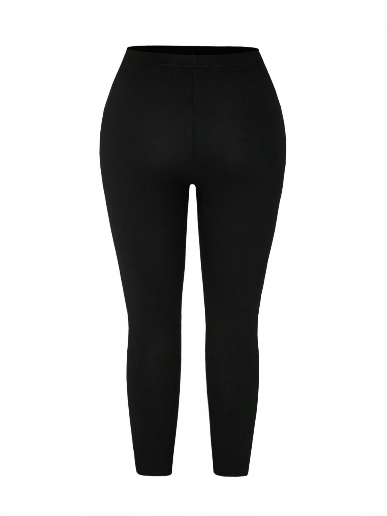 【Plus Size】 Three-Piece Set Colorblock Print Open Front Long Sleeve Outerwear & Adjustable Camisole Top & Elastic Waist Pants, Casual Fashion Cozy Outfits for Daily Wear, Lady Clothing for All Seasons