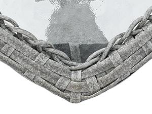 Amopatio Greenish Spring 3-Piece Patio Rocking Bistro Set, Wicker Outdoor Furniture with Thick Cushion Chair and Table for Backyard Garden Porch Deck Family Party