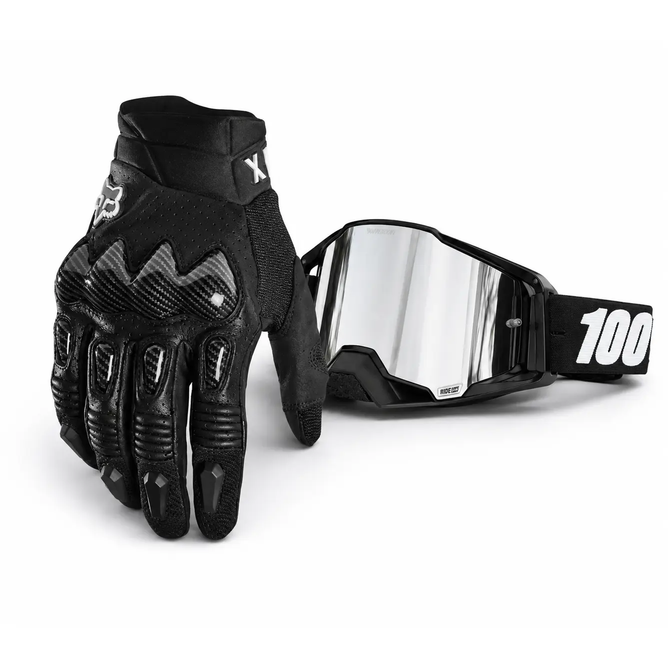 Motocross Riding Gloves Breathable ProtectiveCycling Motorcycle Racing Gloves for Outdoor Sports
