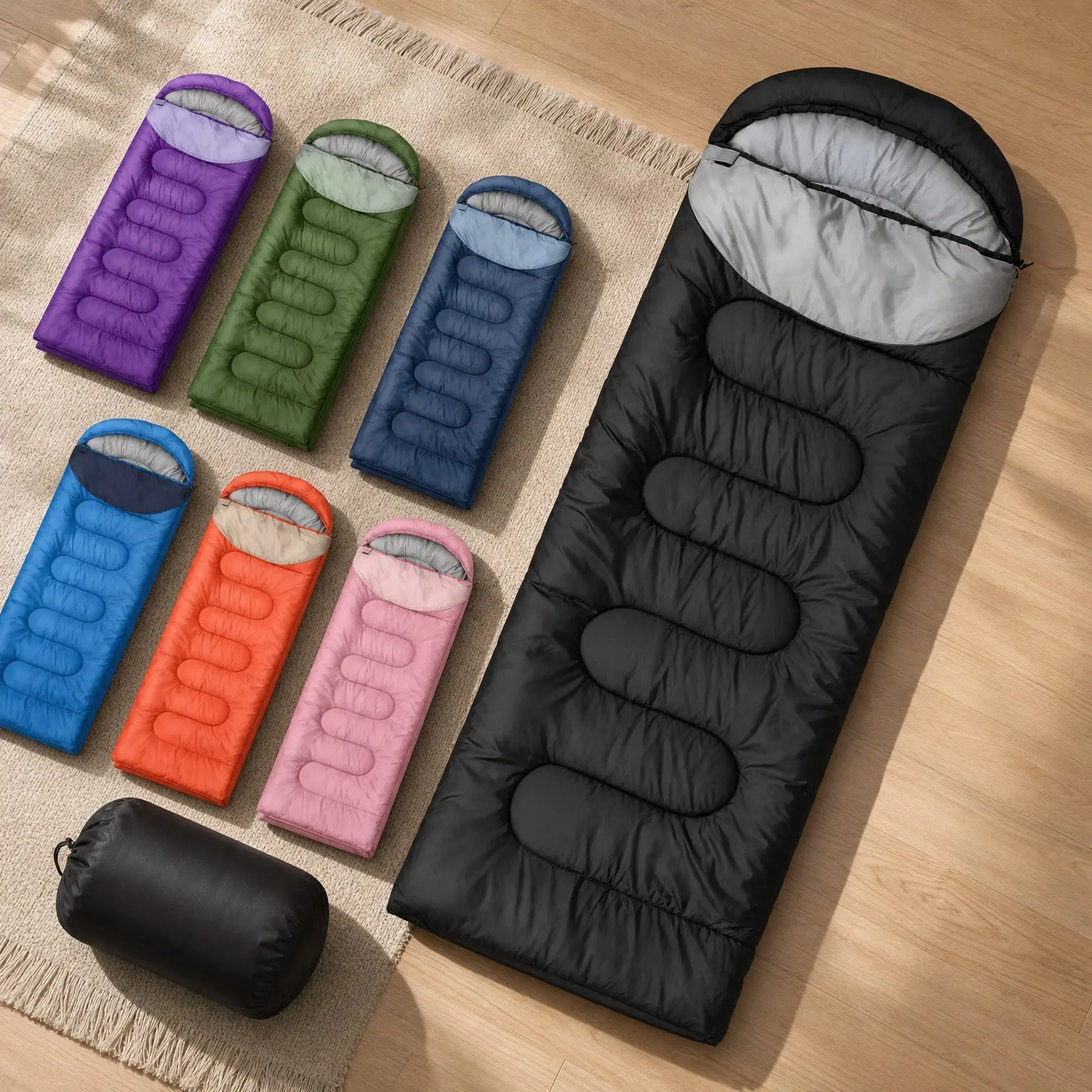 Waterproof Lightweight Sleeping Bag for Adults & Kids, Ideal for Camping and HikingGift