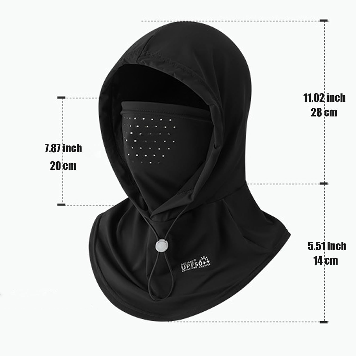 3 Packs Cooling Summer Balaclava Face Mask for Men Women, Breathable Holes UV Protection Sun Face Shield, Dustproof Full Head Mask for Fishing Motorcycle Cycling Hiking, Adjustable Outdoor Sports Gear.